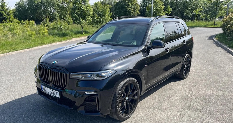 BMW X7 cena 380000 przebieg: 108000, rok produkcji 2020 z Zator małe 232